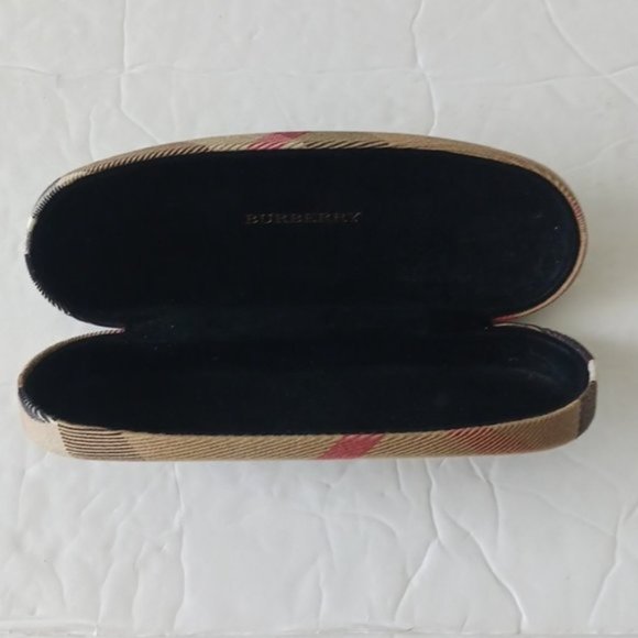 Burberry Check Hard Shell case for eyeglasses made in Italy - Picture 7 of 9